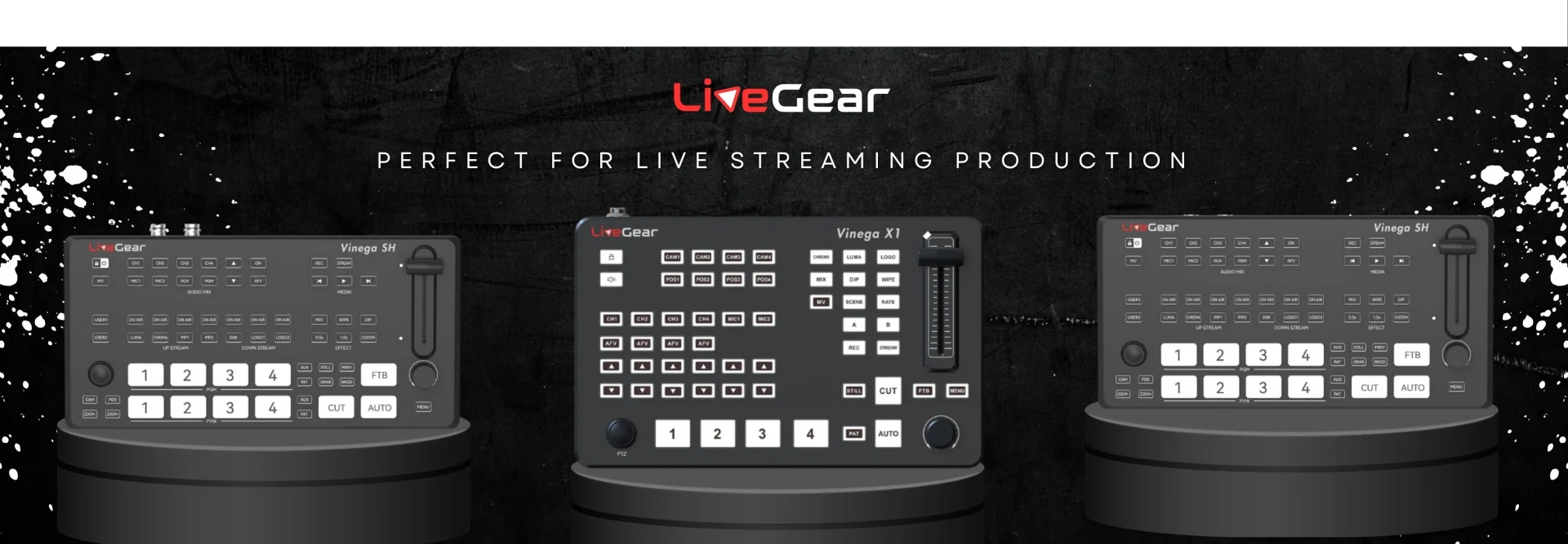 LiveGear professional video and live production equipment