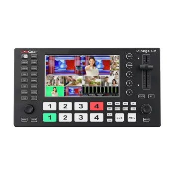 LiveGear Vinega L2 HDMI 5CH 5.5 Inch Video Switcher Recording Streaming PTZ Controller