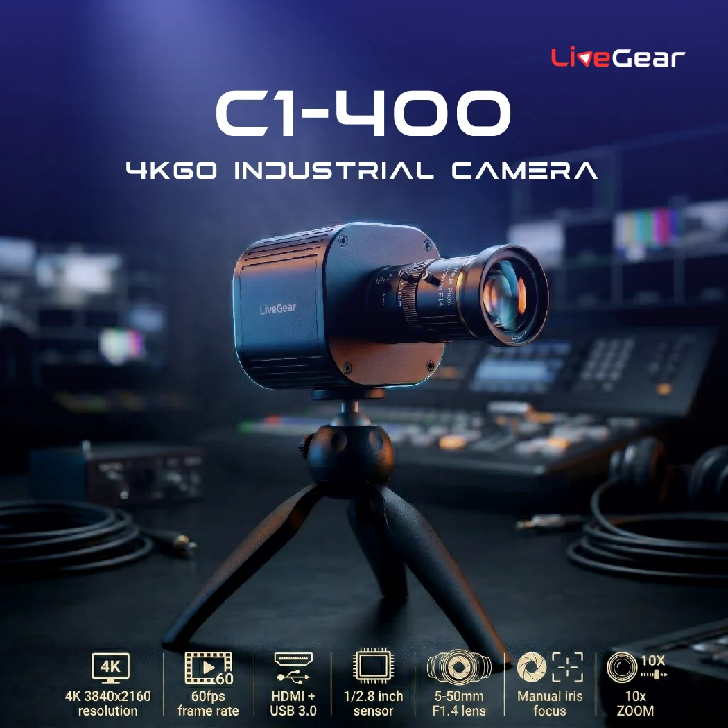 LiveGear professional video and live production equipment