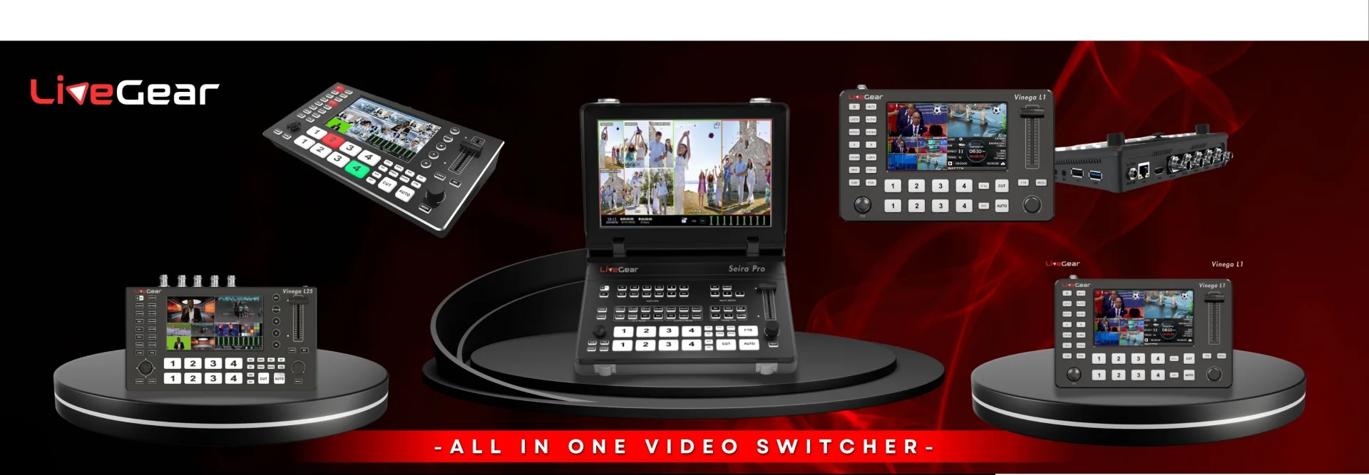 LiveGear professional video and live production equipment