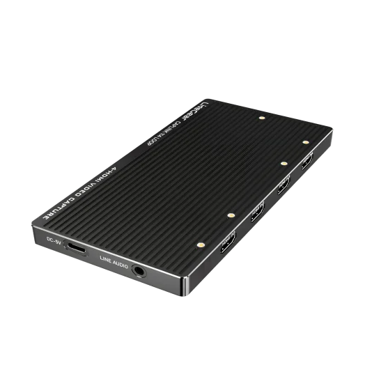 LiveGear CAPLINK VC124 LOOP 4K 4CH HDMI Capture 4K60HZ Loop Out USB3.2 Thunderbolt