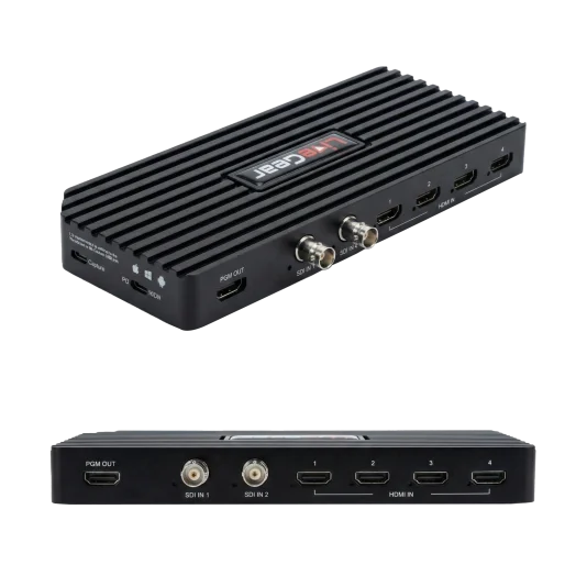 LiveGear Caplink VC326 Loop 4K 2SDI + 4HDMI Loop Out Capture Card Thenderbolt4 USB4