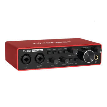 LiveGear Fusia Audio Interface 32BIT/192KHZ