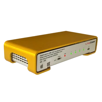 LiveGear CAPLINK VC324 4K Thunderbolt USB3.2 Capture 4CH 2SDI 2HDMI