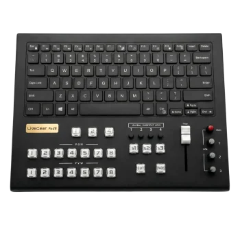 LiveGear PAD8 Keyboard Midi vMix OBS Tbar Controller