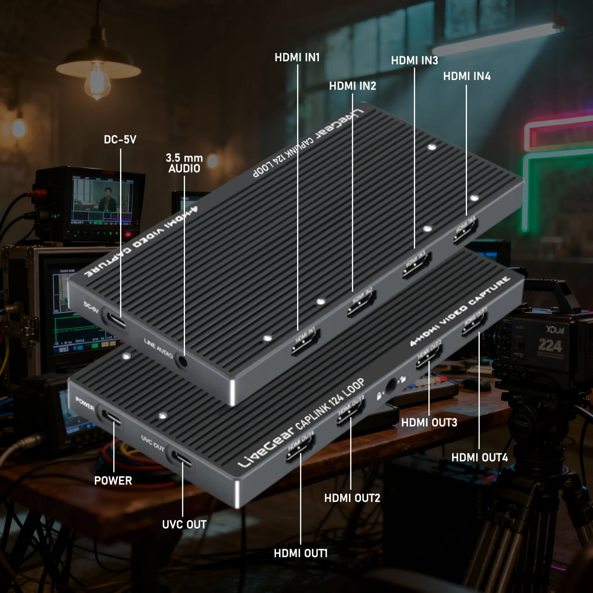 LiveGear professional video and live production equipment